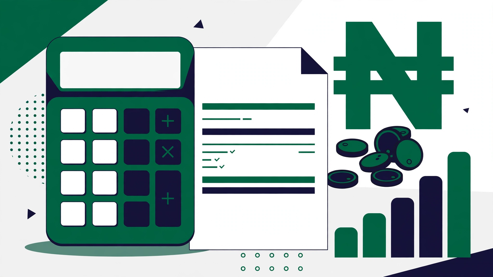 Nigeria PAYE calculator — payslip, calculator and naira notes