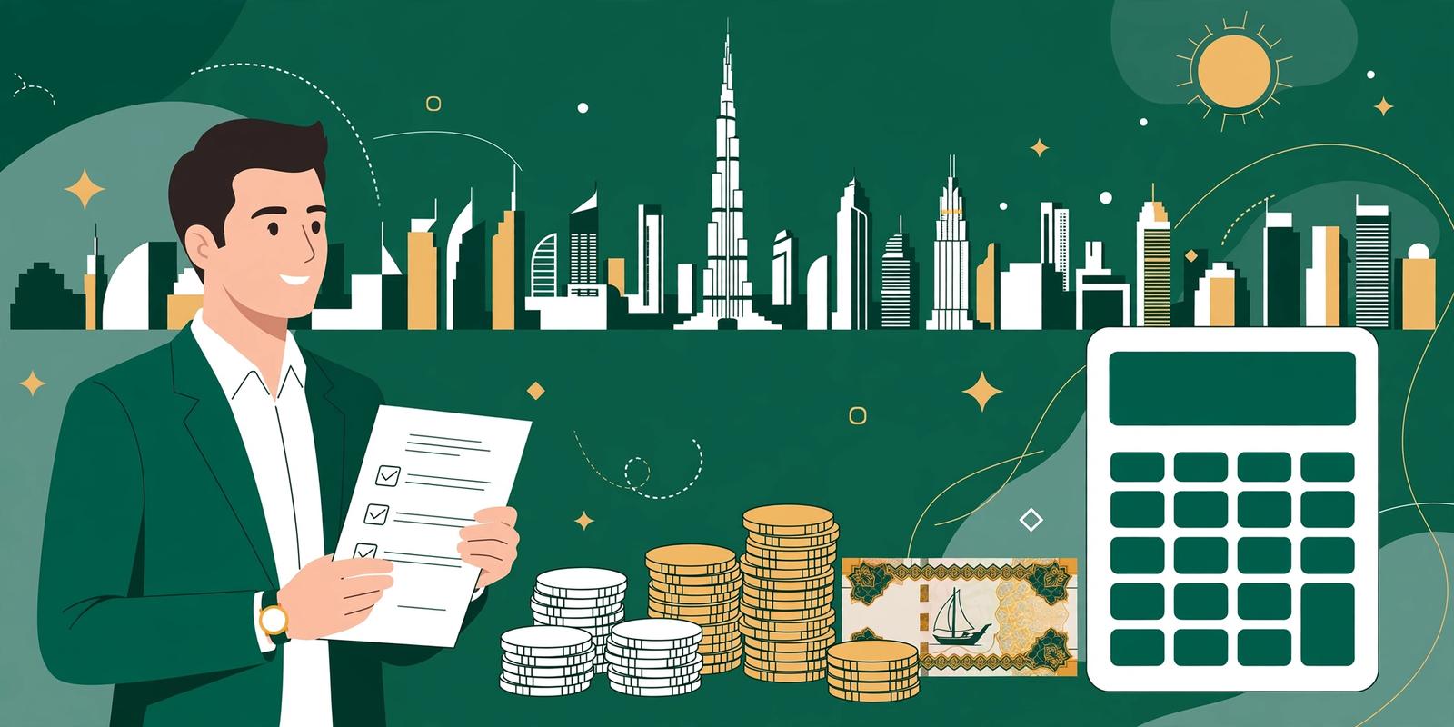 UAE gratuity calculator — end of service gratuity under Article 51.